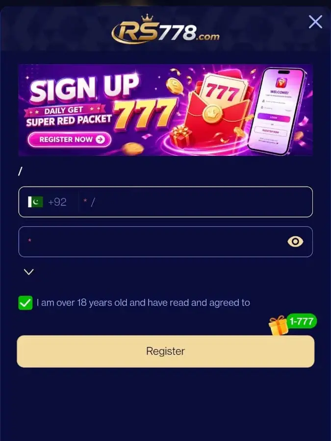 RS778 Game