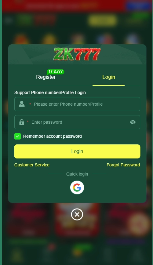 ZK777 Game Download