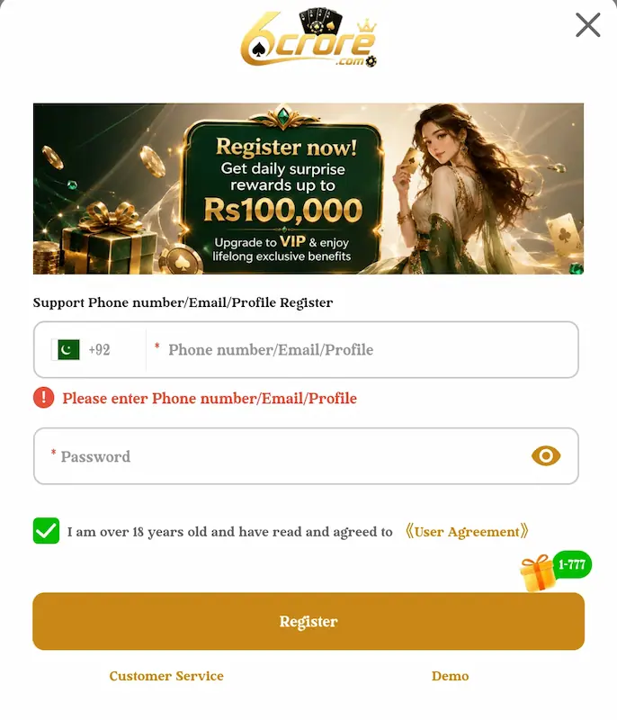 6CRORE Game