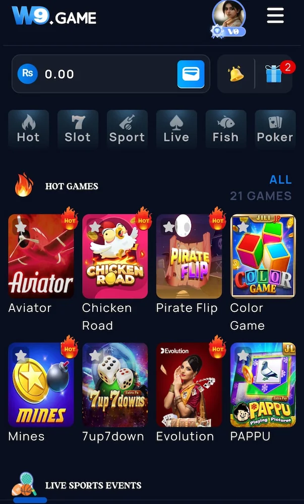 W9 Game