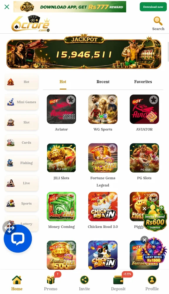 6CRORE Game