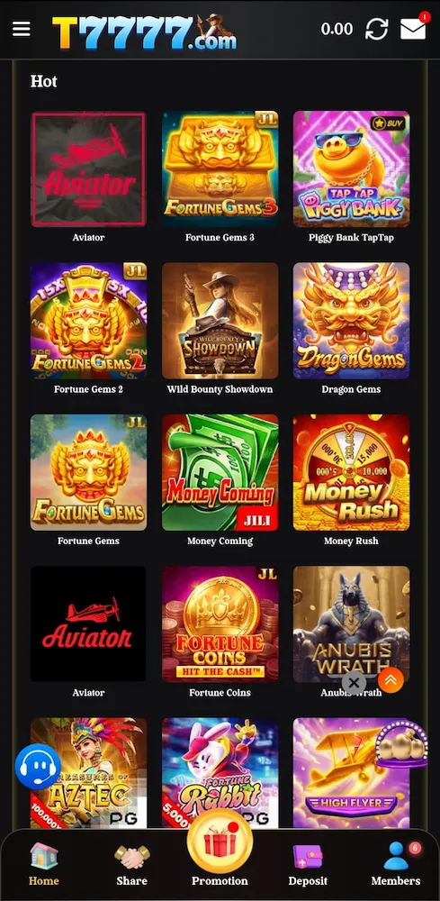 T7777 Game